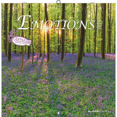 ALPHA EDITION Calendario 2026 160569 Emotions ML 30x30cm