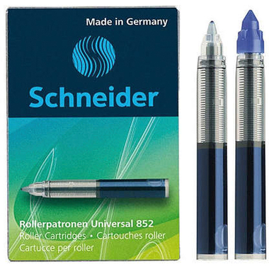 SCHNEIDER Encre roller Breeze 0.3mm 185203 bleu, effaçable 5 pièces