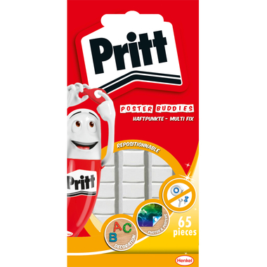 PRITT Haftpunkte Multi-Fix PGP55 weiss 65 Stück