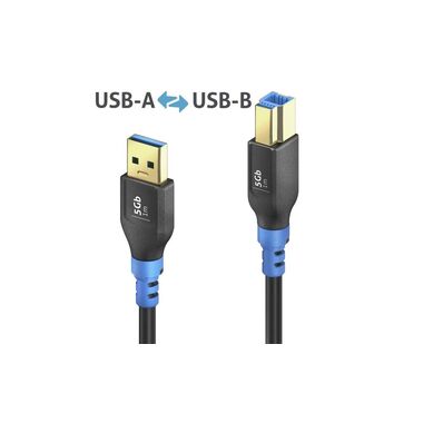 PureLink FlexInstall USB 3.0-Kabel Premium USB-A - USB-B 2 m, 30 Stk