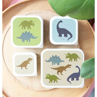 ALLC Lunch & Snackbox Set SBSEDI38 Dinosaurs