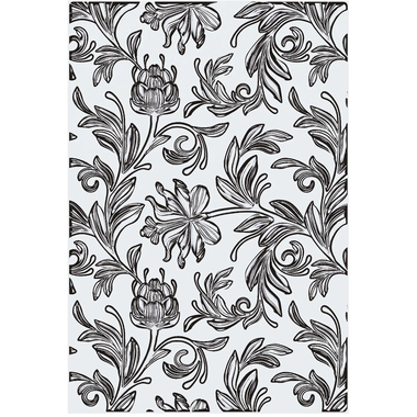 SIZZIX Prägeschablone A5 666888 Botanical Large