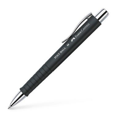 FABER-CASTELL Stylo bille POLY BALL 0.5mm 241199 noir