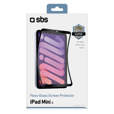 Protecteur d'écran complet en verre flexible pour iPad Mini 6 | SBS