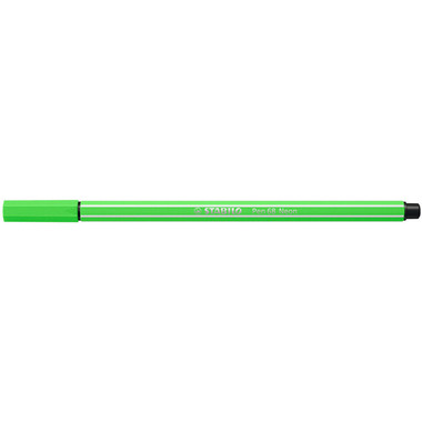 STABILO Penna Fibra 68 1mm 68/033 verde neon