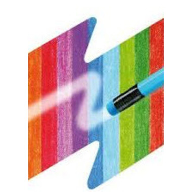 FABER-CASTELL Radierbare Farbstifte GRIP 116613 dreikant, 10 Farben