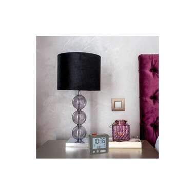 TFA Dostmann Funk-Wecker Anthrazit