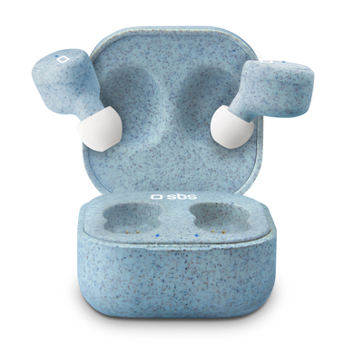 Écouteurs sans fil eco-friendly avec boîtier de recharge