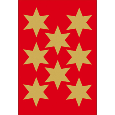 HERMA Etichette stelle 33mm 3925 oro 3 pezzi