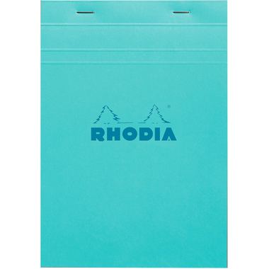 RHODIA Notizblock Couleurs Nr.16 A5 16303C blau, kariert 80 Blatt