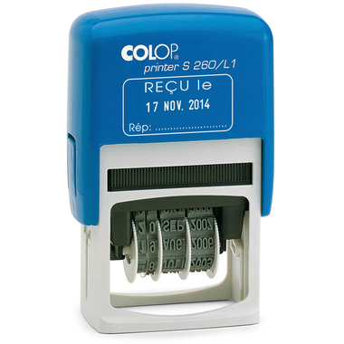 COLOP Datumstempel Recu le F S260L1/F 24x45mm