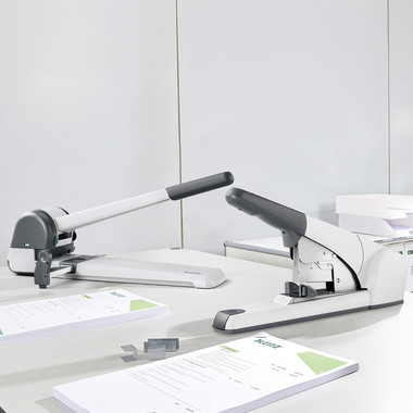 LEITZ Superlocher 25mm 51820084 hellgrau 250 Blatt