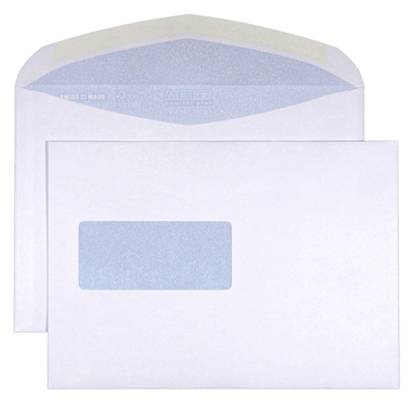 METTLER Couvert Fenster links C5 8075-SA 100g, ultraweiss 500 Stk.
