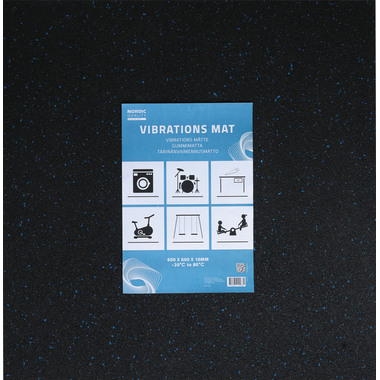 NORDIC Q Vibration mat 352351 600 x 600 x 10mm