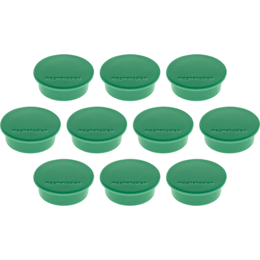 MAGNETOPLAN Aimant Discofix Color 40mm 1662005 vert, ca. 2.2 kg 10 pcs.