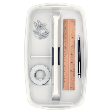 LEITZ MyBox Organiser Klein 53230001 mit Griff weiss