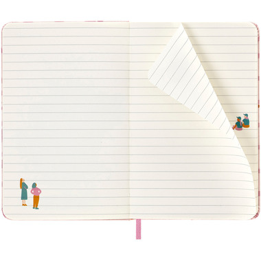 MOLESKINE Notizbuch SAKURA 9x14cm 56598851458 rosa, liniert, 192 Blatt, HC