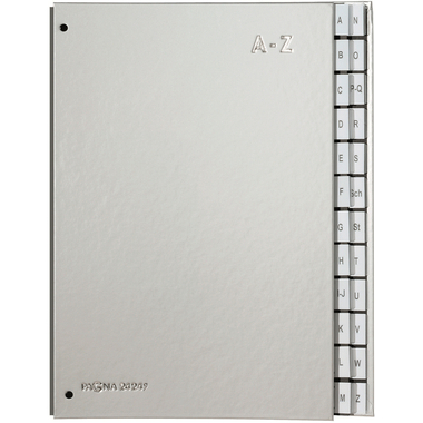 PAGNA Cartella banco Color A4 24249-14 argento A-Z