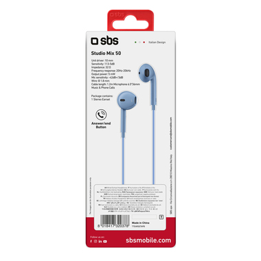Kopfhörer mit Kabel Stereo Studio Mix 50, 3,5-mm-Buchse mit Mikrofon und Antworttaste