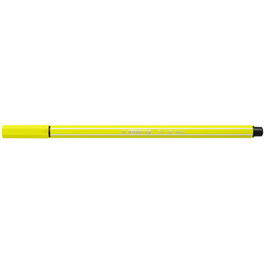 STABILO Penna Fibra 68 1mm 68/024 giallo neon