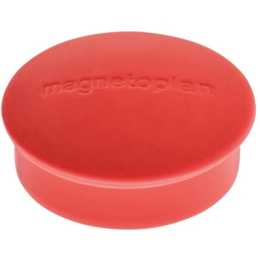MAGNETOPLAN Aimant Discofix Mini 19mm 1664606 rouge 10 pcs.