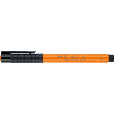 FABER-CASTELL Pitt Artist Pen Brush 2.5mm 167413 lasurorange