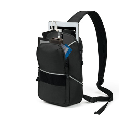 DICOTA Sling Bag REFLECTIVE P20471-15 Black