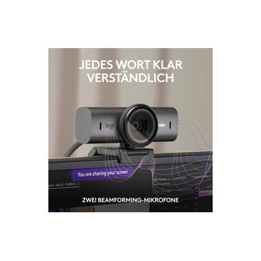 Logitech Webcam MX Brio 4K Grafite
