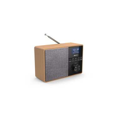 Philips DAB+ Radio TAR5505 Braun/Grau