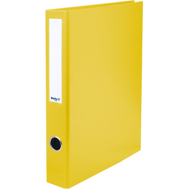 BIELLA Classeur ann. Dinor-Quatro 5cm 12644420U 4 anneaux jaune A4+