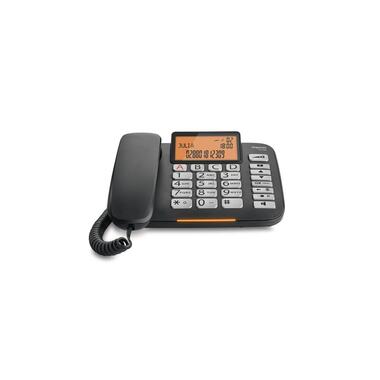 Gigaset telefono da tavolo DL580 Nero