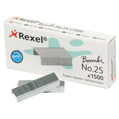 REXEL Heftklammern Nr. 25 ACCO5020 1500 Stück