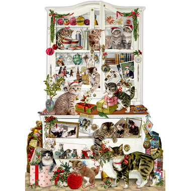 COPPENRATH A3 Adventskalender 94369 Katzen im Advent