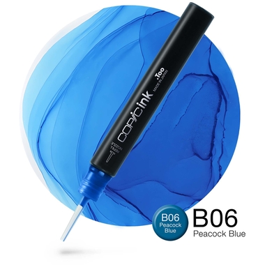COPIC Ink Refill 2107637 B - 06 Peacock Blue