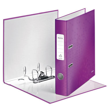 LEITZ Ordner WOW 180° 5.2cm 10060062 violett A4