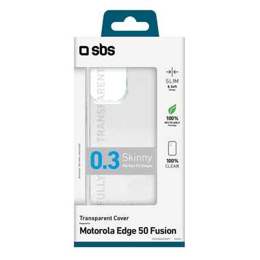 Coque en TPU transparent pour Motorola Edge 50 Fusion | SBS