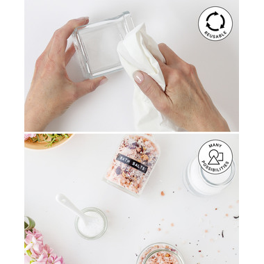 I AM CREATIVE Glas mit Bügelverschluss 5100.09 transparent 8x12cm