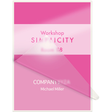 LEITZ Pochettes à plastifier A4 16925 brillant, 125my 100 pcs.