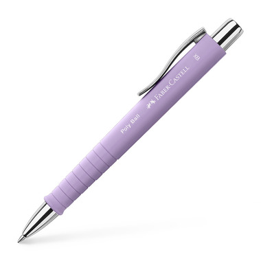 FABER-CASTELL Stylo à bille Poly Ball XB 241104 sweet lilac