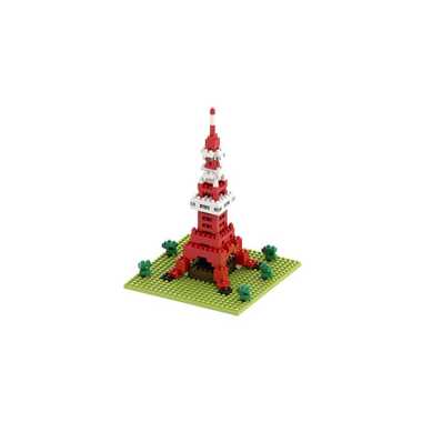 BRIXIES building block model Tokyo Tower made of 220 building blocks