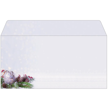 SIGEL Couvert Weihnachten C6/5 DU443 90g, Charmful Christmas 25Stk.