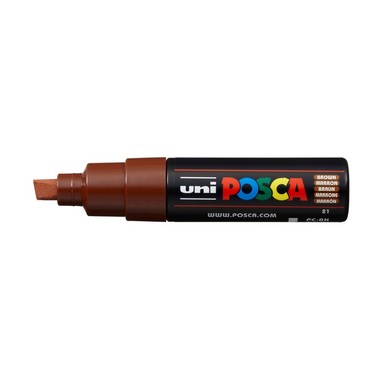 POSCA Marker 8mm PC-8K BROWN marrone
