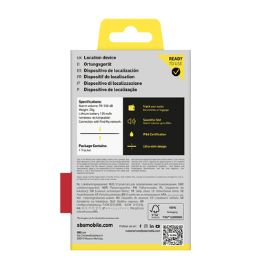 Traceur de portefeuilles, bagages et sacs | SBS