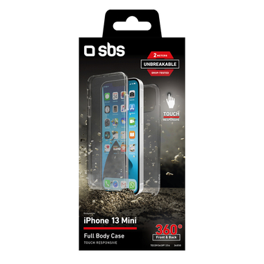 Cover 360° trasparente per iPhone 13 Mini
