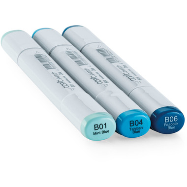 COPIC Marker Sketch 21075656 Set Color Fusion 6, 3 pz.