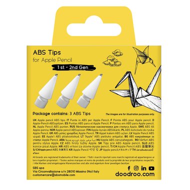 Pointes de rechange métalliques pour Apple Pencil | doodroo