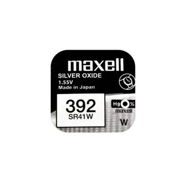 Maxell Europe LTD. Batteria a bottone 392 SR41W, 10 pezzi