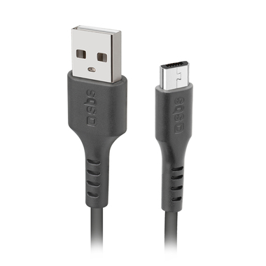 Micro USB data cable, 1m, black