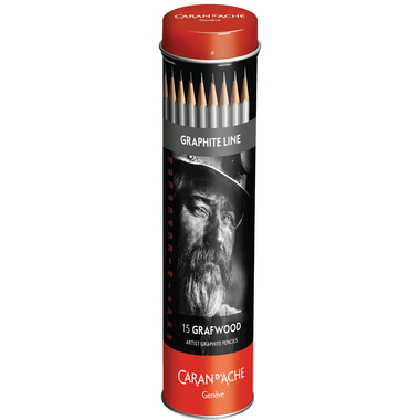 CARAN D'ACHE Penna Grafwood 775.315 ass. 15 pezzi