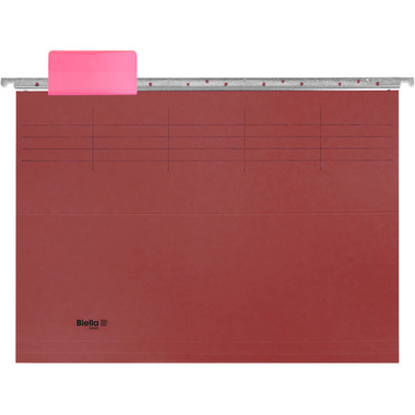 BIELLA Cartella sospesa set A4 27145545U bordeaux 32x25cm 5 pzzi